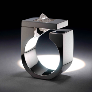 Tip of the Iceberg ring designed by Niki Kavakonis