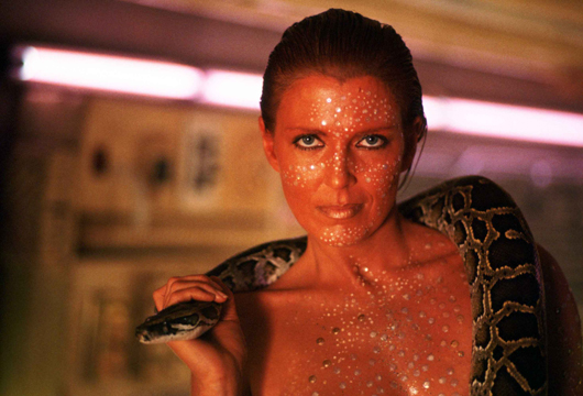 Cassidy played a snake-dancing replicant in the futuristic sci-fi thriller Blade Runner (1982).