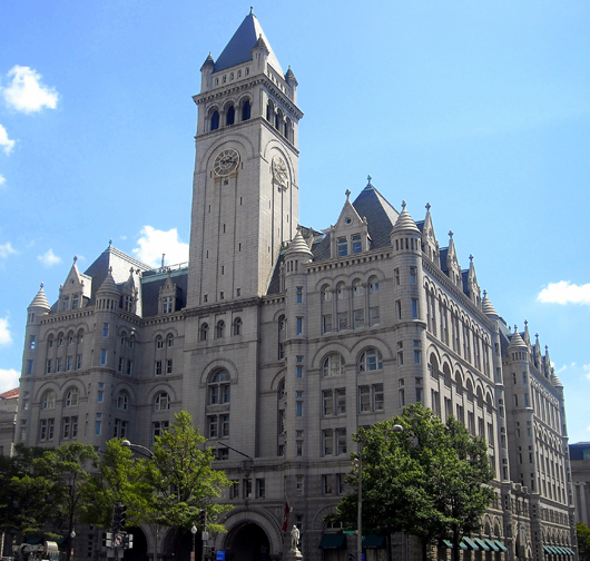 The Old Post Office Building on Pennsylvania Avenue in Washington.This file is licensed under the Creative Commons Attribution-Share Alike 3.0 Unported license.