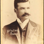 1888-89 Old Judge Cigarette N-173 Cabinet card of Michael 'King' Kelly. Image courtesy LiveAuctioneers.com Archive and Saco River Auction Co.