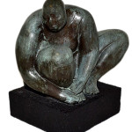 Francisco Zuniga [1912-1928] bronze sculpture. Roland Antiques image.