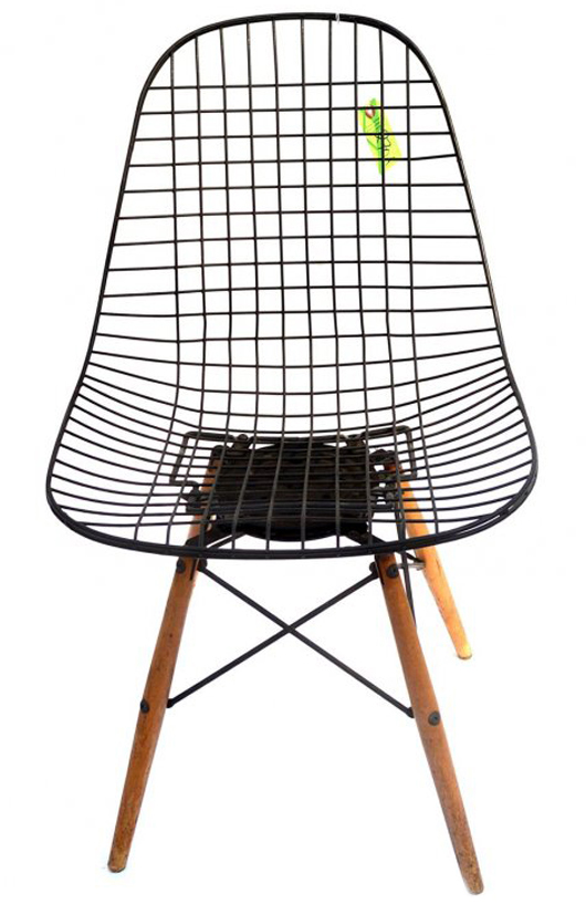 Charles Eames rotating chair. Roland Antiques image.  