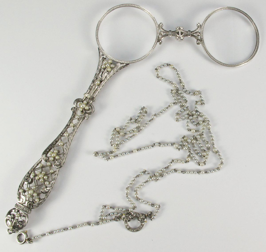 Lorgnette. Shelley's Auction Gallery image.