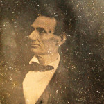 6100_1 One-quarter plate period copy daguerreotype of Abraham Lincoln. Estimate: $7,000-$9,000. Kaminski Auctions image.