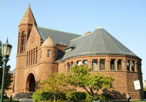 The former Billings Library (now Billings Center) is one of many historic buildings on the campus of the University of Vermont in Burlington. This file is licensed under the Creative Commons Attribution-Share Alike 3.0 Unported license.