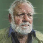 'The Dialects of Silence (Portrait of Michael Longley)' by Colin Davidson © Colin Davidson. Image courtesy National Portrait Gallery.