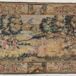 19th-century Franco Flemish tapestry. Estimate $800-$1,200.