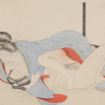 Anonymous: Japanese album of 12 erotica paintings. Estimate: $500-$700. Michaan’s Auctions Inc.
