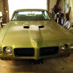 The expected star lot of the auction is this 1970 Pontiac GTO (‘The Judge’), in original condition. Tim’s Inc. Auctions.