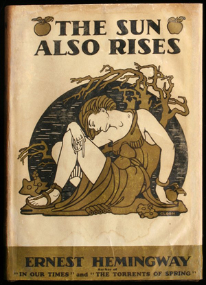 First edition, first issue of Ernest Hemingway's 'The Sun Also Rises,' auctioned by PBA Galleries on Dec. 14, 2006. Image courtesy of LiveAuctioneers.com Archive and PBA Galleries.