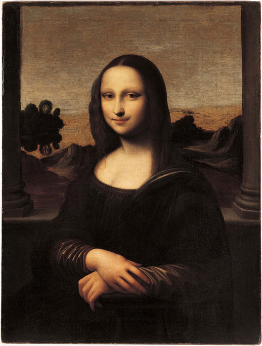 The Isleworth Mona Lisa. Image courtesy of Wikimedia Commons.
