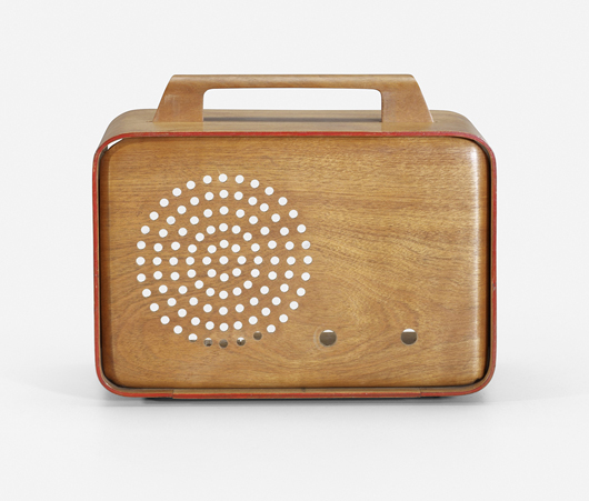 Charles Eames prototype radio enclosure. Wright image.