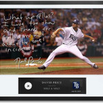 An example of an Egraph from David T. Price, left-handed starting pitcher for the Tampa Bay Rays. Image courtesy of Egraphs.