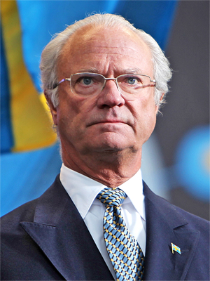 King Carl XVI Gustaf at the National Day Celebration, Stockholm, June 6, 2009. Bengt Nyman image. This file is licensed under the Creative Commons Attribution 3.0 Unported license.