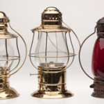 Sample of Sullivan collection of railroad lanterns (Oct. 19). Jeffrey S. Evans & Associates image.