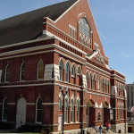 The arts streetscape project in Nashville is two blocks north of the historic Ryman Auditorium. Image by Ryan Kaldari, courtesy of Wikimedia Commons.