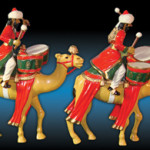 W. Britains set #41101 ‘Jaipur Camel Drummers,’ originally available only through W. Britains Collector Club. OTSA image.
