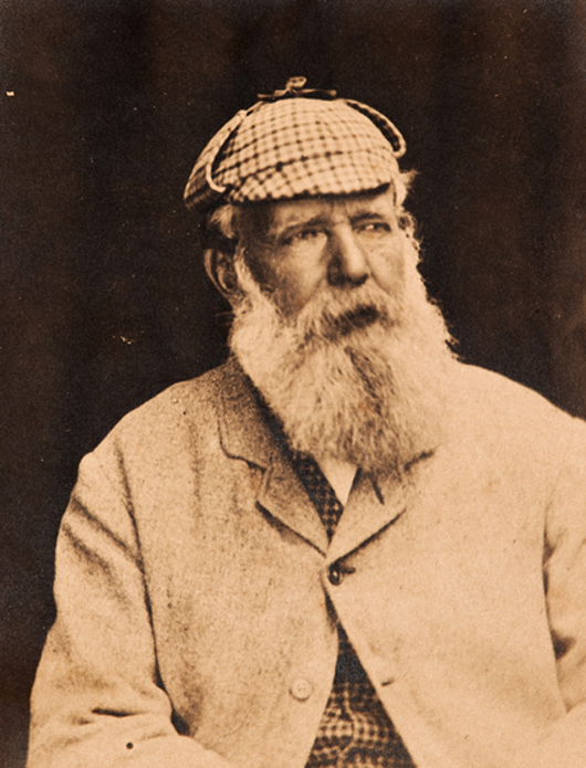 A photo from the 'Old Tom Morris' collection, an important archive of early golfing photographs, est. £120,000-£160,000. Graham Budd Auctions image.