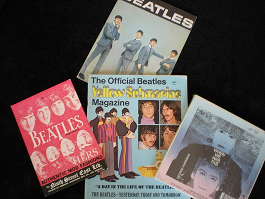 Patrick's accumulation of Beatles memorabilia got a huge boost when he bought a friend's collection – for $30,000!