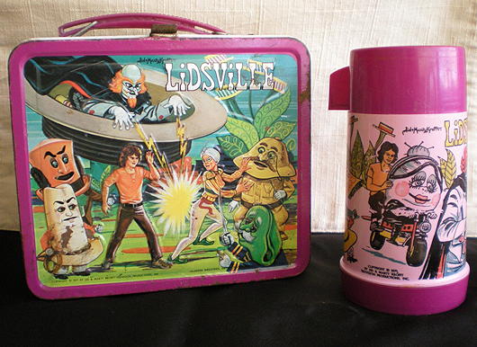 Lunchbox from the Saturday morning kids' TV show 'Lidsville,' on which Butch starred. The show ran from 1971-73.