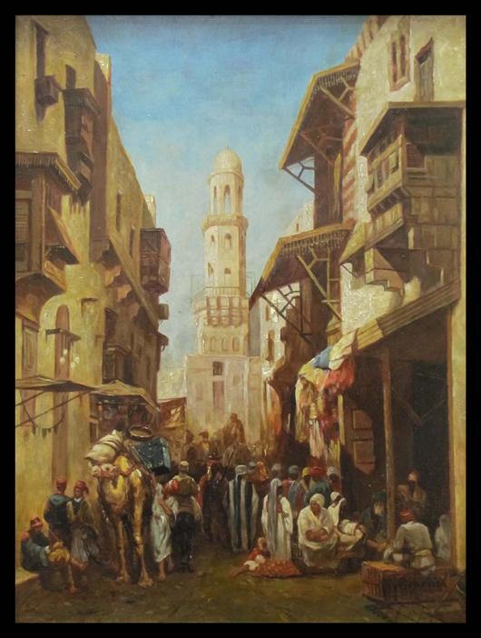 Vincent G. Stiepevich, ‘The Souk.’ William Jenack Estate Appraisers and Auctioneers image.