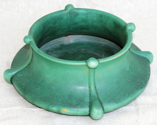 Teco bowl by the American Terra Cotta and Ceramic Co. The Revolving Vault image.