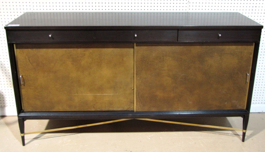 Paul McCobb console. Price realized: $1,700. S&S Auction image.