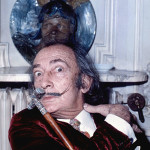 Salvador Dali in 1972. Allan Warren image.This file is licensed under the Creative Commons Attribution-Share Alike 3.0 Unported license.