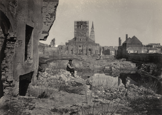 George N. Barnard, ‘Ruins in Charleston, South Carolina,’ 1865, vintage albumen print, The Nelson-Atkins Museum of Art, Kansas City, Mo. Gift of Hallmark Cards Inc. Photo credit: Michael Lamy.