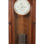 This E. Howard & Co. astronomical regulator No. 46 clock sold for a record-setting $230,100. Fontaine’s Auction Gallery image.