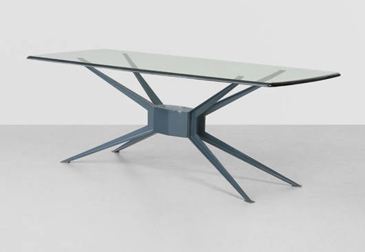 Ico Parisi, unique dining table, 1950. Estimate: $30,000-$50,000. Wright image.