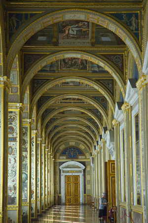The Raphael Loggias in the Hermitage Museum, St. Petersburg, Russia. Photo by J. Solomon, licensed under the Creative Commons Attribution 2.0 Generic license.
