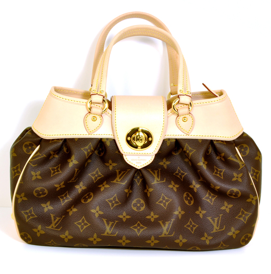 Louis Vuitton purse, brand new, never used, in original bag, retail $2,200. GovernmentAuctions image.
