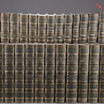 Works of Charles Dickens, 30 volumes, Library Edition, Publ. Chapman and Hall, London, 1861-63. Sold by Quinn’s Auction Galleries on Dec. 6, 2012 for $70,800. Waverly Rare Books image.