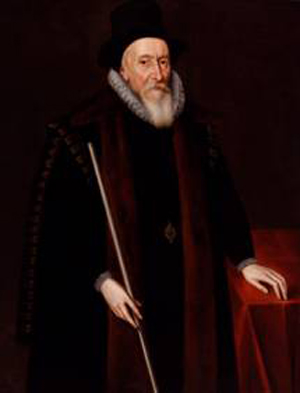 Thomas Sackville, 1st Earl of Dorset, by an unknown artist, 1601 © National Portrait Gallery, London.