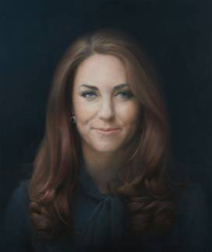 HRH The Duchess of Cambridge by Paul Emsley, 2012 © National Portrait Gallery, London; A National Portrait Gallery commission given by Sir Hugh Leggatt in memory of Sir Denis Mahon through the Art Fund.