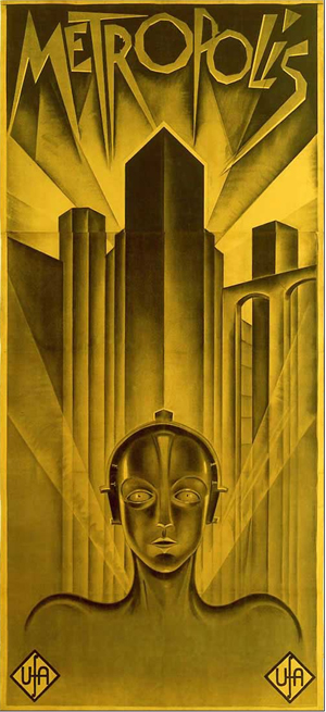 1927 German movie poster for Fritz Lang’s sci-fi classic ‘Metropolis.’ Purchased by Ralph DeLuca as part of a 9-piece group lot for $1.2 million. Image: RalphDeLuca.com