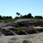 Mesa Grande Hohokam ruins near Mesa, Ariz. Image by Meiguoren, courtesy Wikimedia Commons.