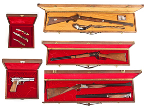 Browning Centennial Set: $7,500. Cordier Auctions & Appraisals image.