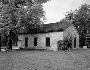The Last Chance Store, built in 1857, is one of several historic buildings in Counsel Grove, Kans. Image by Douglas McCleery, courtesy of Wikimedia Commons.