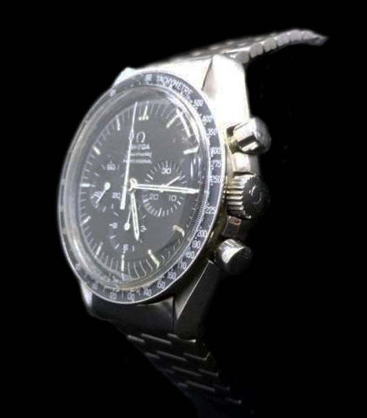 Omega Speedmaster wristwatch. America's Best Auctioneer image.