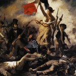'Liberty Leading the People,' Eugene Delacroix (1793-1863), 1830, oil on canvas. Image courtesy Wikipedia Commons.