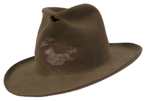 Jeff Bridges’ cowboy hat from ‘True Grit.’ Premiere Props image.