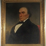 Portrait of Daniel Webster, oil on canvas. Three Rivers Auction Co. image.