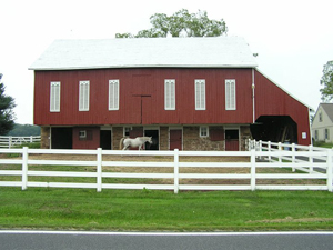 The Chronoster Farm barn in Adams County, Pa. Image courtesy of Historic Gettysburg - Adams County Inc.