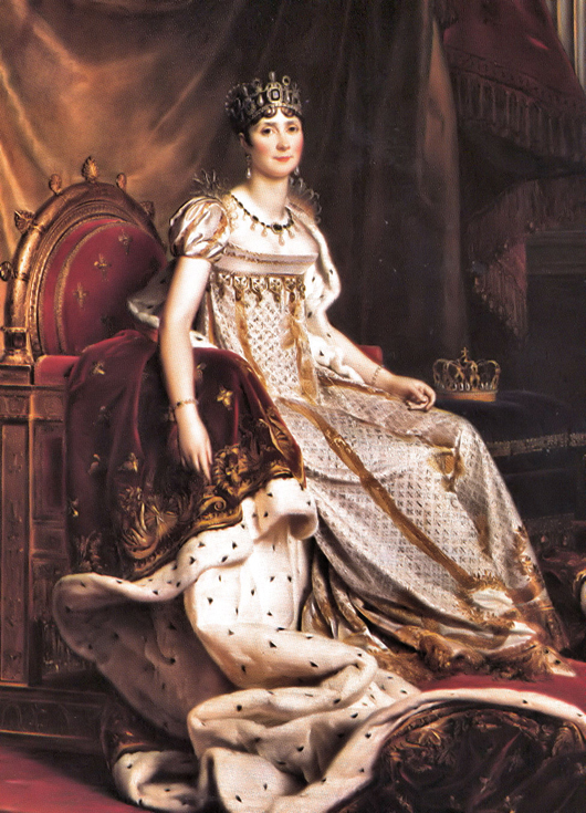 Joséphine de Beauharnais, the first wife of Napoleon Bonaparte. Image courtesy of Wikimedia Commons. 