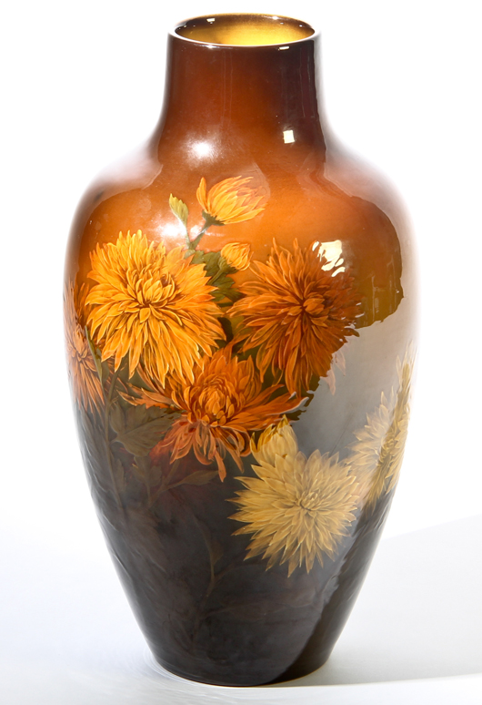 Kataro Shirayamadani Rookwood vase. Material Culture image.