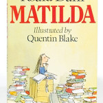 Quentin Blake is famous for illustrating Roald Dahl books, including 'Matilda.' Image courtesy LiveAuctioneers.com and Sydney Rare Book Auctions.