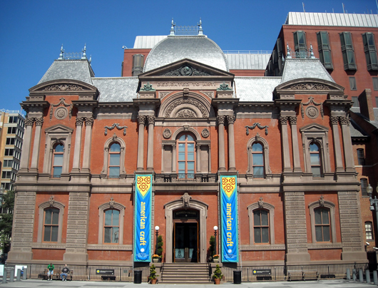 The Renwick Gallery, a branch of the Smithsonian American Art Museum. Image by AgnosticPreachersKid. This file is licensed under the Creative Commons Attribution-Share Alike 3.0 Unported license.