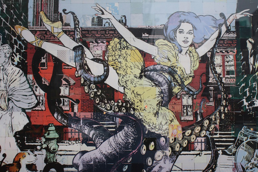 Faile poster, New York City. Photo by Kelsey Savage.